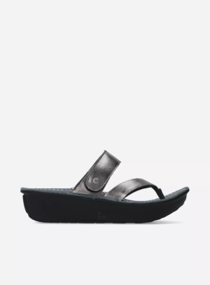 Tahiti - anthracite metallic vegan biocare - Grey, 42