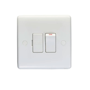 Eurolite PL4190 Enhance White Plastic 13A Switched Fused Connection Unit
