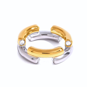 Art Deco Dimensional Ring