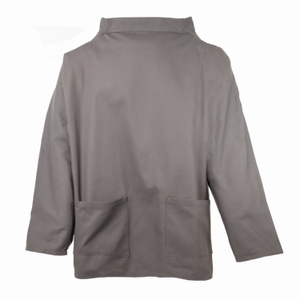 Arthur Beale Boat Neck Smock - Gunmetal (XXL)