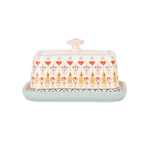 Cath Kidston Painted Table Butter Dish