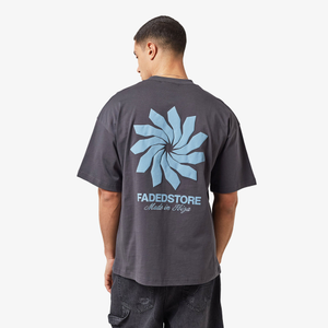 Tribal Flower T-Shirt | Slate