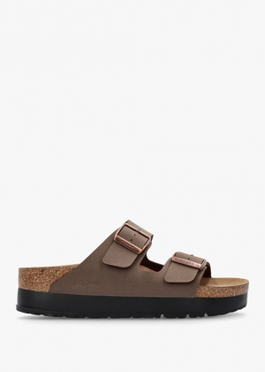 Arizona Pap Flex Platform Birko-Flor Mocca Mules