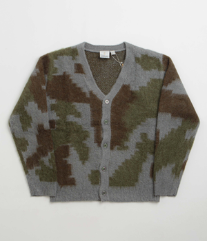 Gramicci Mohair Cardigan - Jungle Digi Camo