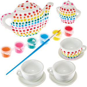 Paint Your Own Mini PorcelainTea Set