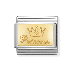 Classic Gold Princess Charm
