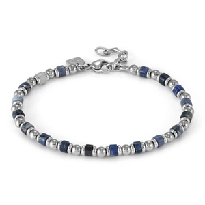 Instinct Steel Sodalite Sea Bracelet