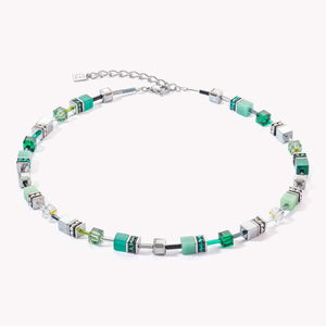 Iconic GEOCUBE Necklace Sea Green