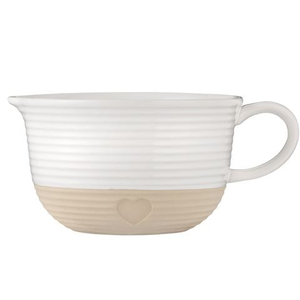 Mason Cash - Rustic Charm Batter Bowl Cream/Taupe 2L