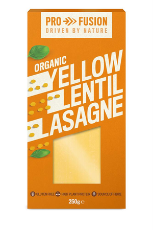 Organic Gluten Free Yellow Lentil Lasagne (Profusion) 250g