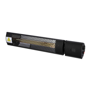 Rointe Sahara 2kW Wall Mounted Short Wave Infrared Heater Black