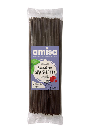 Organic Gluten Free Buckwheat Spaghetti (Amisa) 500g
