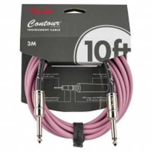 Fender Contour 10' Cable, Burgundy Mist