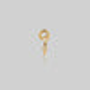 SERPENTINE. Sea Snake Bound Pearl Stud Earring - Gold - Gold