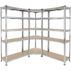 Garage Shelving Gustav - 3-piece, 2 in 1 use as workbenches, heavy-duty 2,625 kg load capacity
