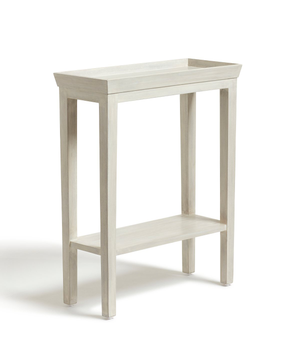 Gustavian Side Table - Large - Washed Grey