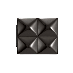 GLAM Black Small Pyramids Charm