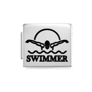 GLAM Swimmer Charm