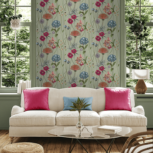 Belgravia Decor Botanist Floral Sage Multi Wallpaper - 4773
