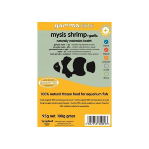 Gamma Mysis Shrimp + Garlic Blister Pack 100g