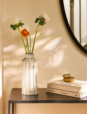Wheatley Vase - Stoneware, Chalk, Large