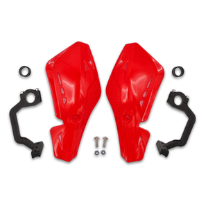 M2R RS-R 250cc Dirt Bike Hand Guards Red