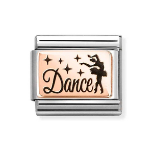 Classic Rose Gold Dance Charm