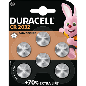 Duracell Coin Cell 5000394056183 CR2032 Pack of 6  