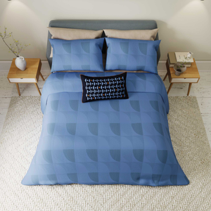 Axel Duvet Cover SET, Periwinkle Blue