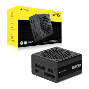 CORSAIR RMe Series RM750e (2025) Fully Modular Cybernetics 80+ Gold - 750W - ATX 3.1 PCIe 5.1 ATX Power Supply - CP-9020295-UK