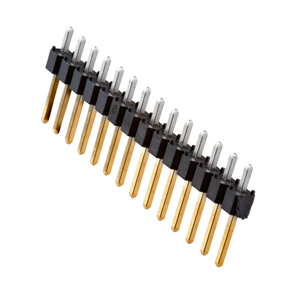 Straight Header - Male, Gold Plating (PTH, 0.1in., 14-Pin)
