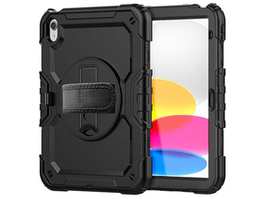 Rugged Impact Case for iPad 11th Gen (A16) - Classic Black