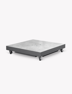Ceramica Parasol Base 90Kg - Aluminium & Ceramic, Grey