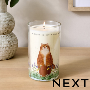 NEXT Tiggy the Cat Pillar Candle