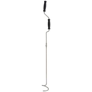 Woodside Heavy Duty Stainless Steel Crank Handle Compost Aerator Mixing Tool