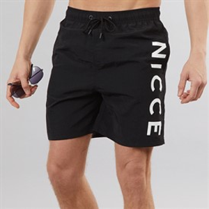 NICCE Mens Bonham Swim Shorts Black