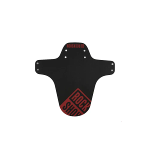 Rockshox Mtb Fender Black With Boxxer Print - Boxxer Lyrik Ultimate: RED size
