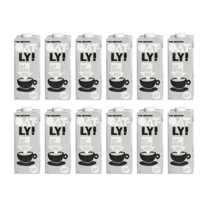 Zestaw Oatly - Napój owsiany Barista Edition x12