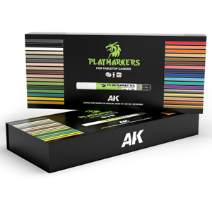 AK Interactive Playmarkers Deluxe Case - Full 34 Colour Paint Marker Set AKM150