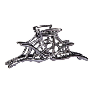 Blue Banana Spider Web Hair Clip (Black)