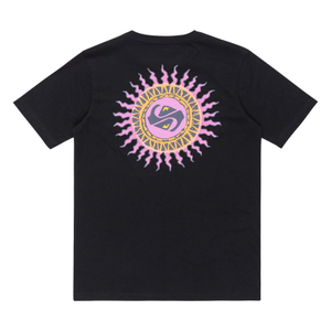 Quiksilver Kids Ev Beach Blast Short Sleeve T-Shirt - L / Black
