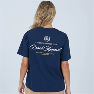 Bench Womens Taja T-Shirt Navy