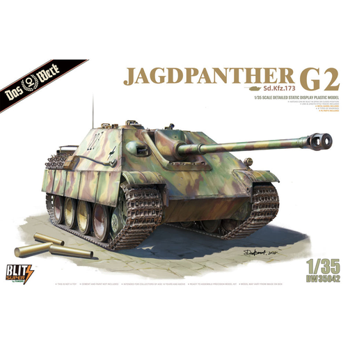 Das Werk 35042 Jagdpanther G2 Sd.Kfz.173 1:35 Model Kit reviews
