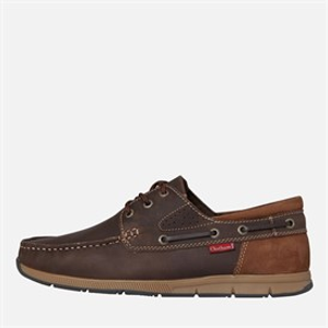 Chatham Marine Mens Kerrier Deck Shoes Dark Brown