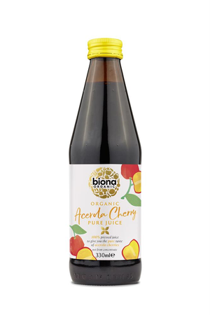 Organic Super Juice - Acerola Cherry 100% Pure 330ml (Biona)