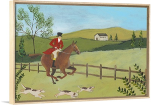 Folk Art Fox Hunt III