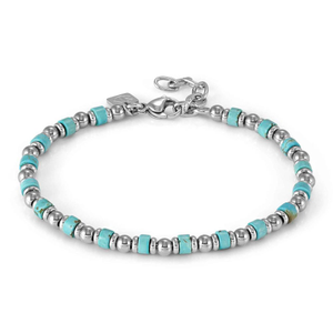 Instinct Steel Turquoise Sea Bracelet
