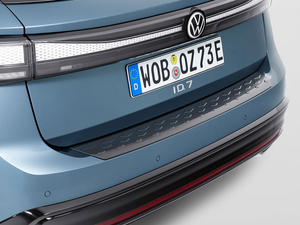 Genuine VW ID.7 Tourer Rear Bumper Protector 2024 onwards (Black) (14B061195)