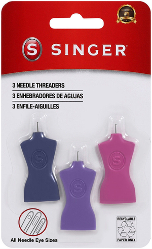 Set de 3 enfile aiguilles mannequin Singer