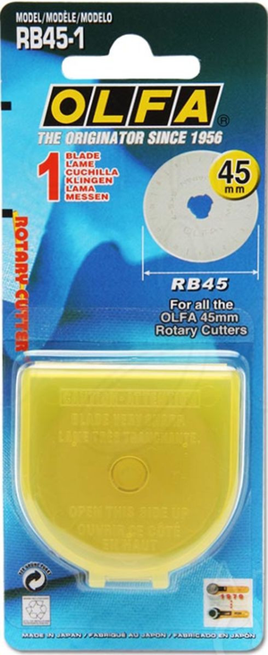 1 lame de rechange pour cutter Olfa - 45 mm